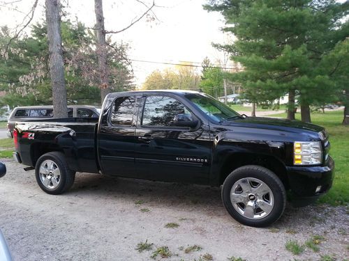 2009 Chevrolet Silverado 1500 Extended Cab Black Z-71 4WD 47k miles Chevy, US $21,480.00, image 4