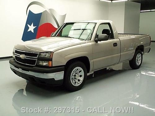 2006 chevy silverado reg cab long bed 5.3l v8 auto 68k texas direct auto