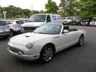 2003 ford thunderbird premium heated seats 8 cylinder leather seats low miles