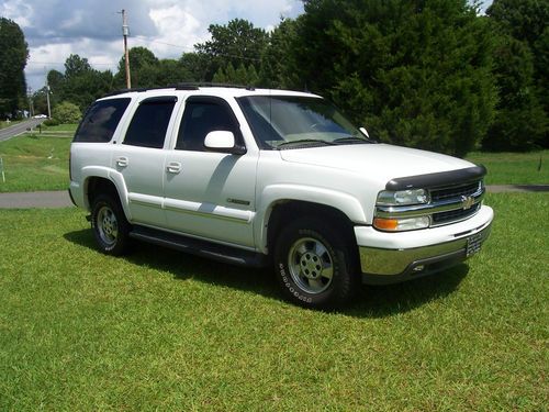 2003 chevy tahoe lt 5.3 v8 tv/dvd,quad seating rustfree never wrecked nice!