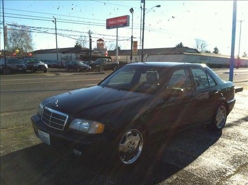 1999 mercedes benz c-class c43 amg sport no reserve nr