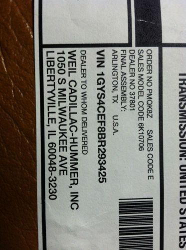 2011 Cadillac Escalade Premium Sport Utility 4-Door 6.2L, US $59,000.00, image 6