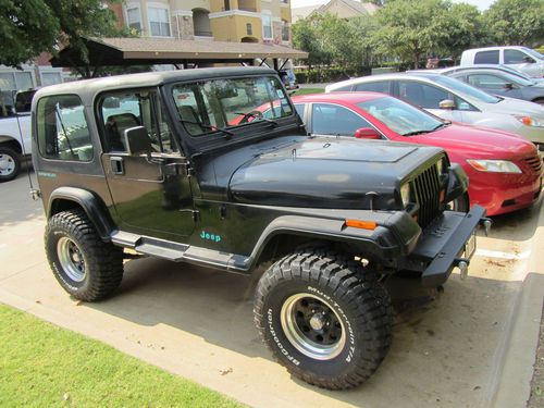 1995 jeep wrangler se sport utility 2-door 4.0l