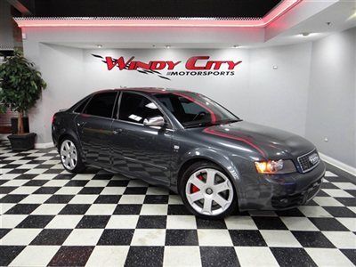 2005 audi s4 4.2 v8 quattro~stock~navigation~rear camera~carbon fiber~immaculate