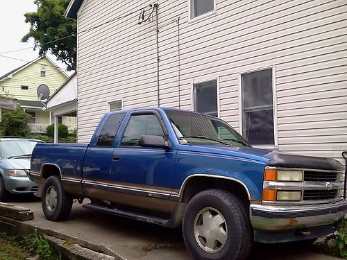 1997 chevrolet k1500 silverado extended cab pickup 3-door 5.7l