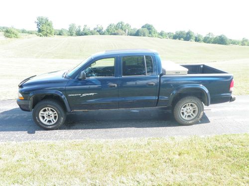 2001 Dodge Dakota Sport Crew Cab 4-door 4WD, US $3,899.00, image 3