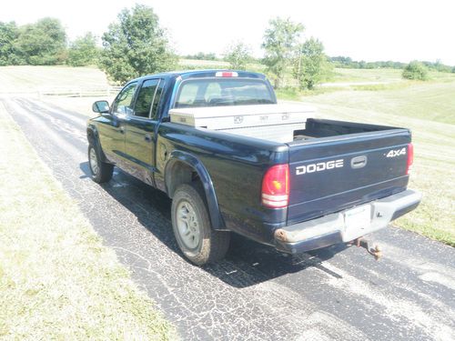 2001 Dodge Dakota Sport Crew Cab 4-door 4WD, US $3,899.00, image 5