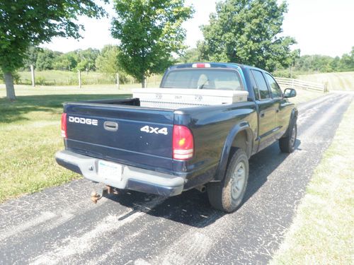 2001 Dodge Dakota Sport Crew Cab 4-door 4WD, US $3,899.00, image 6