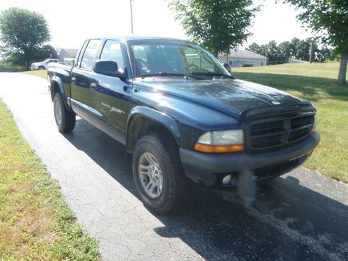 2001 Dodge Dakota Sport Crew Cab 4-door 4WD, US $3,899.00, image 10