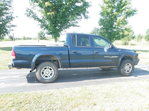 2001 Dodge Dakota Sport Crew Cab 4-door 4WD, US $3,899.00, image 12