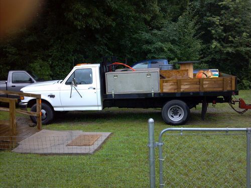 1995 f350 7.3 turbo diesel dually flatbed