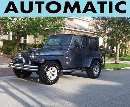 2001 jeep wrangler sport   automatic