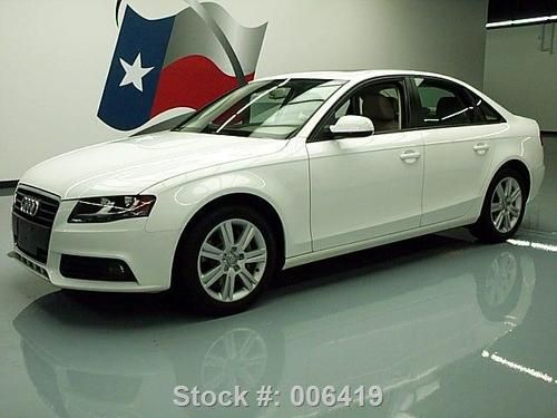 2011 audi a4 2.0t premium turbo leather sunroof 27k mi! texas direct auto