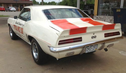 1969 chevorlet camaro rs / ss hardtop pace car