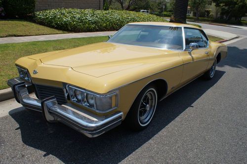 1973 original california car in original 'colonial yellow' color with saddle int