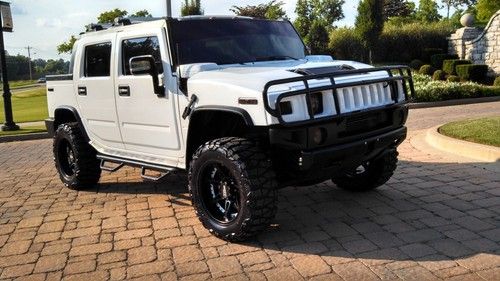 Lifted hummer h2 sut brand new rims tires lift stereo system tvs $8k in extras