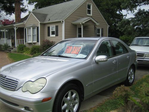 2002 mercedes-benz c320 base sedan 4-door 3.2l