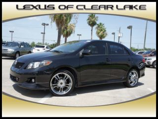 2009 toyota corolla  s  4door   sedan  financing available  clean carfax