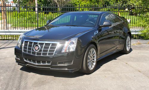 2012 cadillac cts coupe 3.6l v6..keyless ignition/sensors/bose**no reserve**