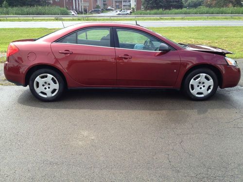 2008 pontiac g6, auto, power options, salvage, damaged, rebuildable, cruze