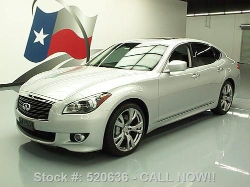 2011 infiniti m56s deluxe touring sunroof nav 20's 49k texas direct auto