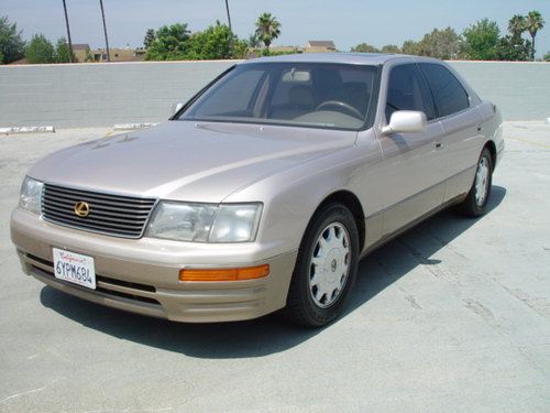 1996 lexus ls 400 no reserve