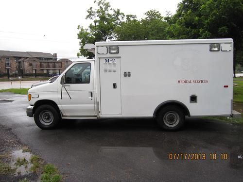 1997 e350 ford mini mod ambulance