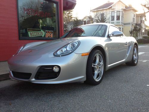 2010 porsche cayman s arctic silver 20,500 miles warranty california car