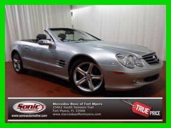 2004 sl500 sl 500 roadster convertible premium bose navigation low miles look