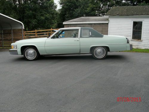 1977 cadillac coupe deville for parts only