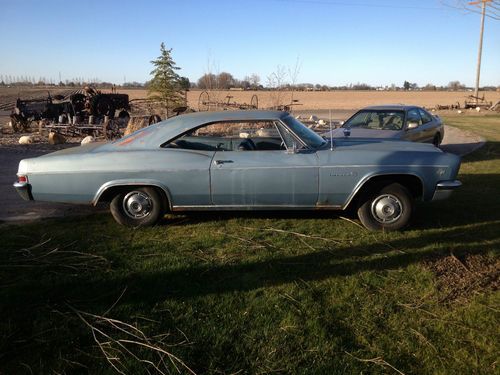 1966 impala 2 door 327 power glide (30yr barn find)