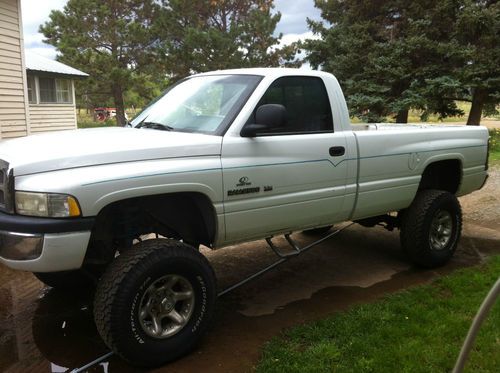 Lifted 4x4 dodge truck