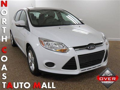 2013(13)focus se hatchback fact w-ty only 15k white/gray keyless phone cruise