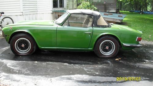 1969 triumph tr6 base 2.5l