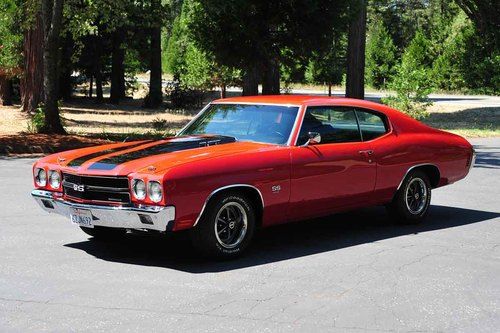 1970/71 chevy chevelle ss/supersport 454 tribute 350/4sp ps pdb corvette red