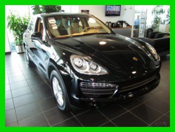 13 new black 3l v6 awd cayenne s hybrid suv *navigation *reversing camera *fl