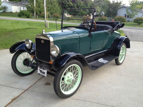 1926 ford model t roadster fully restored antique automobile car convertible