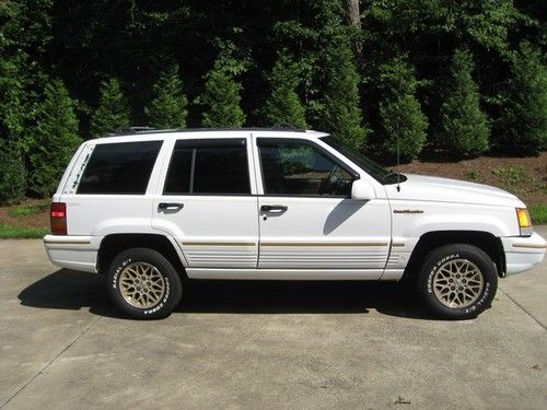 1995  grand cherokee limited v8 4wd no reserve