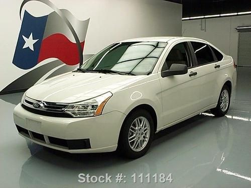 2010 ford focus se sedan automatic alloys one owner 69k texas direct auto