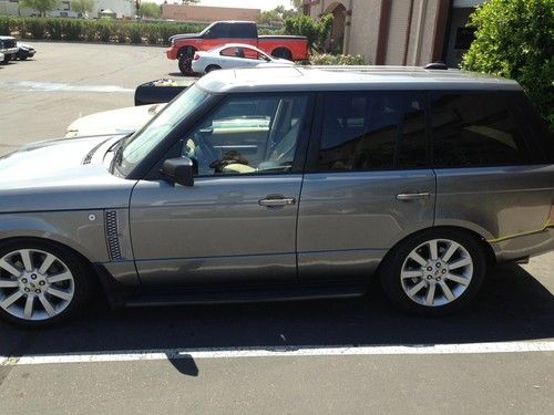 2007 land rover range rover supercharged sport utility 4-door 4.2l