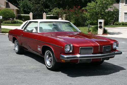 Gorgeous two owner luxury muscle -1973 oldsmobile cutlass supreme  - 455 v-8