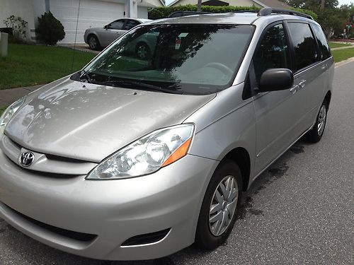 2006 toyota sienna le minivan 6 cylinder leather florida car