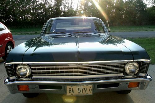 1972 chevrolet nova base coupe 2-door 4.1l