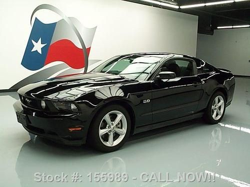 2011 ford mustang gt 5.0 6-speed spoiler 18" wheels 39k texas direct auto
