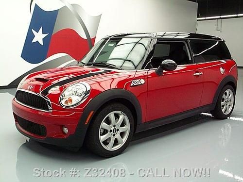2010 mini cooper clubman s auto hood stripes xenons 38k texas direct auto