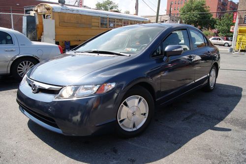 2008 honda civic hybrid sedan 4-door 1.3l navigation package!!!