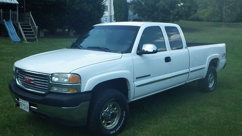 2002 gmc sierra 2500hd sle 4x4 long bed