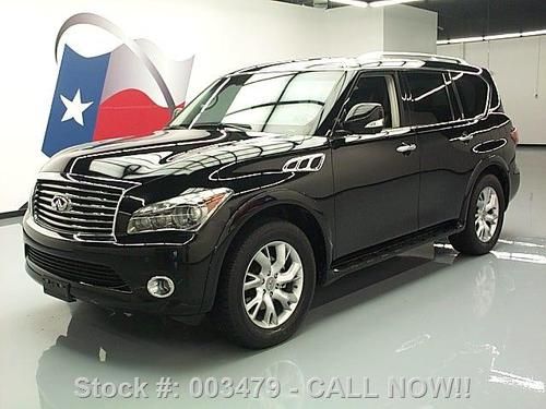 2011 infiniti qx56 4x4 sunroof nav dvd theater 20's 39k texas direct auto