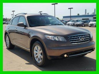 2006 infiniti fx35 awd 4x4, 3.5l, nav, roof, leather, 91k miles, very clean