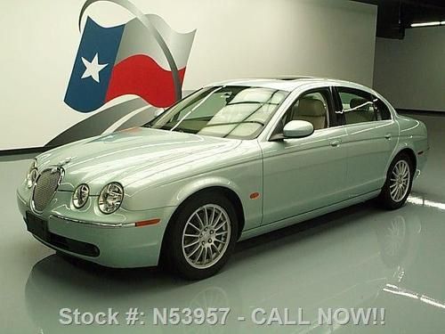 2006 jaguar s-type 3.0 leather sunroof park assist 55k texas direct auto